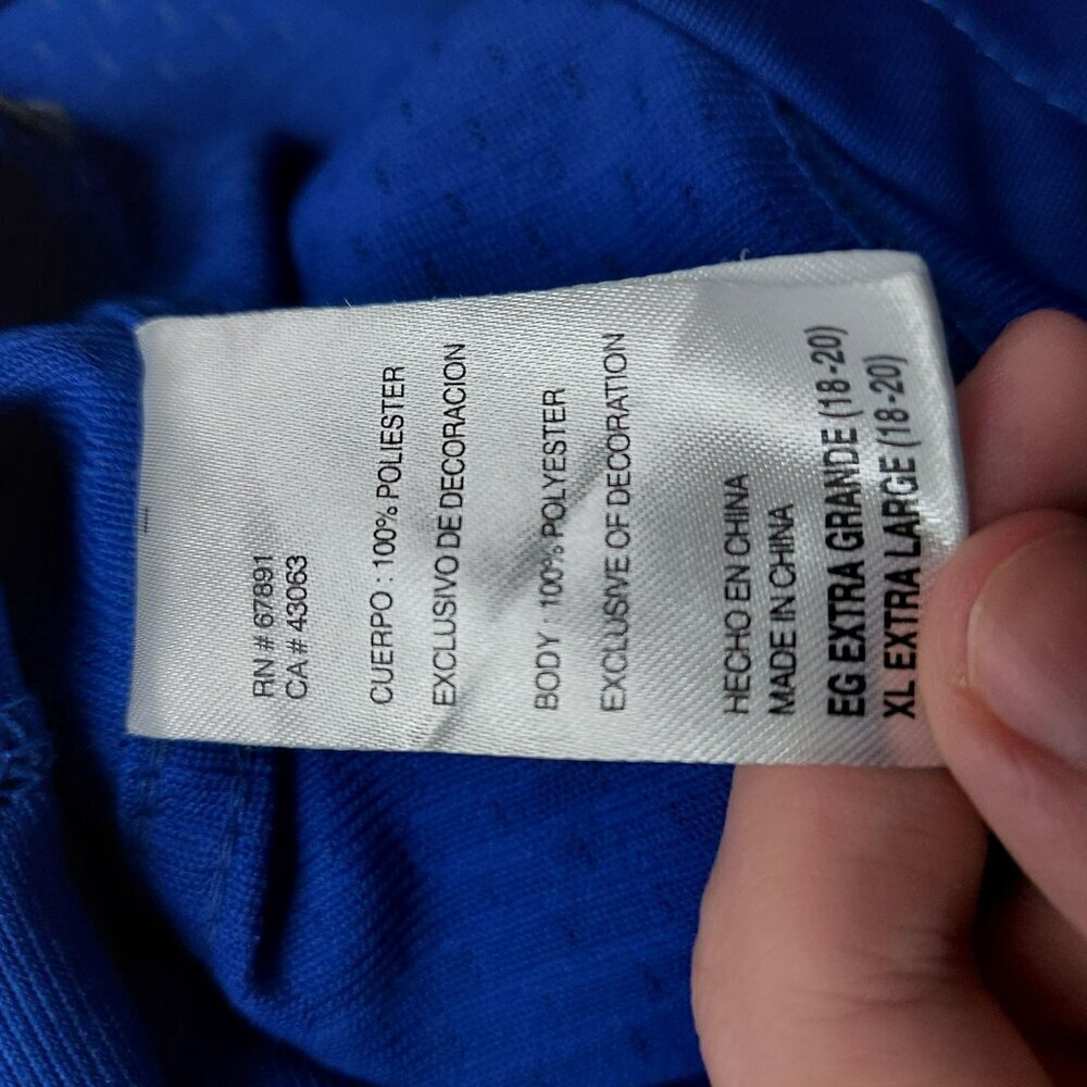 Andrew Luck NFL Colts Jersey XL Blue‎ Nike 100% Polyester - Picture 5 of 5